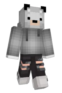 ItzToka Minecraft avatar full body