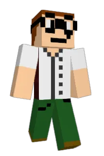 ItzTryhqrd Minecraft avatar full body