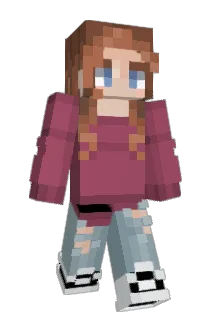 Itzbexybex Minecraft avatar full body