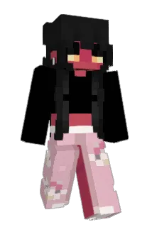 ItzzzMae Minecraft avatar full body