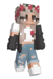 IvoryRoseee Minecraft avatar full body