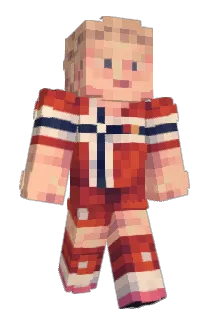 IvveFn Minecraft avatar full body