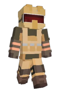 IweFox Minecraft avatar full body