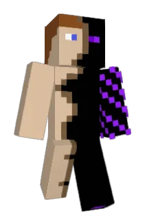 IxBxNegative Minecraft avatar full body