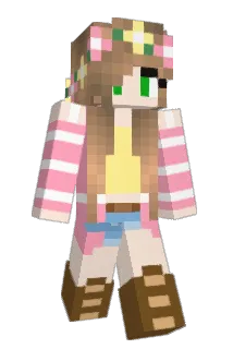 Iz7655 Minecraft avatar full body