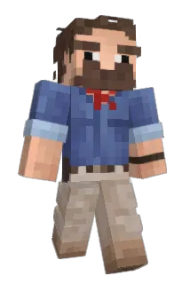 IzariLink Minecraft avatar full body