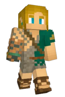 Izroba Minecraft avatar full body