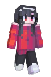 Izzy2u Minecraft avatar full body