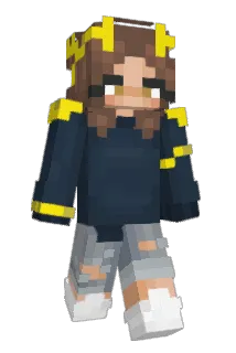 IzzyAghost Minecraft avatar full body