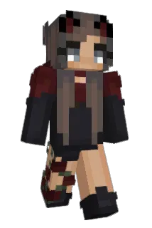 IzzyBits Minecraft avatar full body