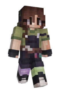 IzzyTea Minecraft avatar full body