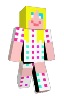 Izzybeemei Minecraft avatar full body