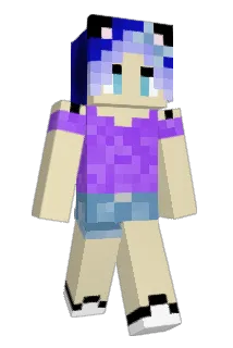 Izzybell888 Minecraft avatar full body