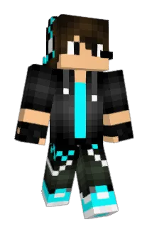 J337 Minecraft avatar full body