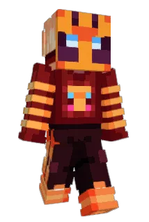 J8782 Minecraft avatar full body