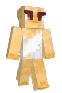 JAorange Minecraft avatar full body