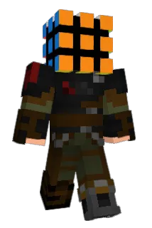 JDKCube Minecraft avatar full body