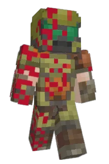 JFFF4 Minecraft avatar full body