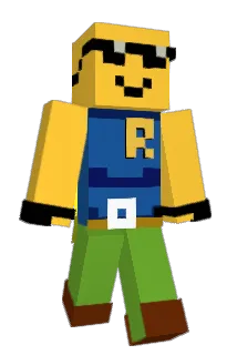 JGC1124 Minecraft avatar full body
