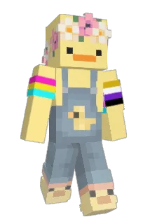 JKplusJIMIN Minecraft avatar full body