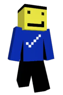 JMBUK Minecraft avatar full body