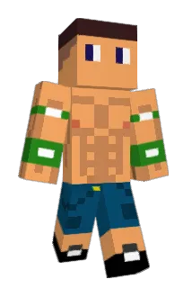 JOHN_CENAAAAAAA Minecraft avatar full body