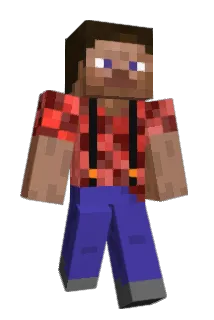 JOP200507 Minecraft avatar full body