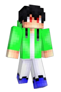 JP9130_End Minecraft avatar full body