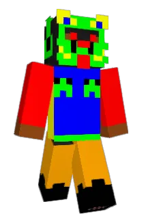JU4NP1 Minecraft avatar full body