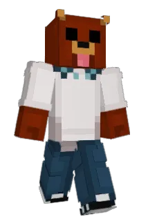 Minecraft-Avatar von JUSTHD: ganzer Körper