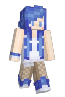 JU_NA Minecraft avatar full body