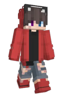 JY989 Minecraft avatar full body