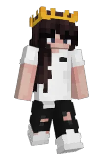 Jablkowa Minecraft avatar full body