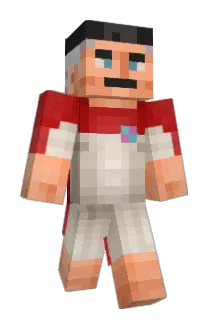 JackLube Minecraft avatar full body