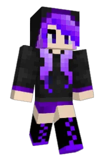 JackiePizza Minecraft avatar full body