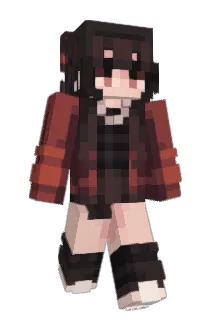 Jackie_the Minecraft avatar full body