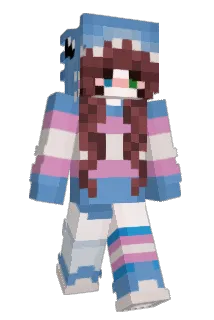 Jackietata Minecraft avatar full body