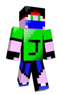 Jackpozz Minecraft avatar full body