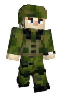 Jacksonman Minecraft avatar full body