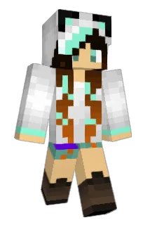 Jade_Night Minecraft avatar full body