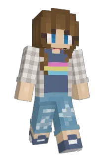 Jaebeomiie Minecraft avatar full body