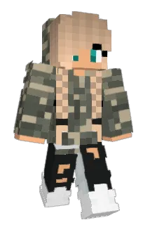 JaguWater Minecraft avatar full body