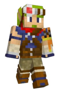 Jak Minecraft avatar full body