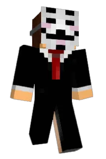 JakePopot Minecraft avatar full body