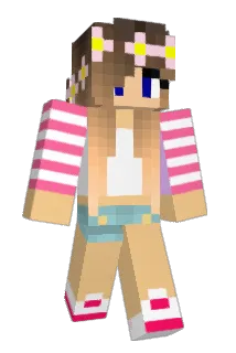 Jamelectra Minecraft avatar full body