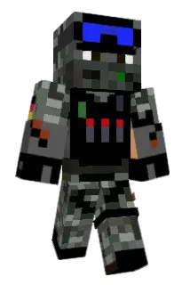 Janicraft Minecraft avatar full body