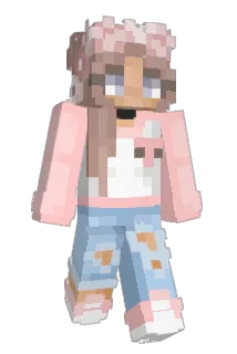 Janie_Peaches Minecraft avatar full body