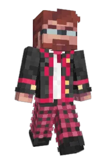 JankenPomme Minecraft avatar full body