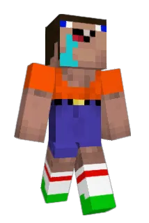 Jauzh Minecraft avatar full body