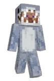 Jaws Minecraft avatar full body